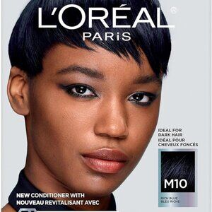 L'Oréal Paris Féria Midnight Bolds Hair Color, M10 Rich Blue (Cosmic Azure)